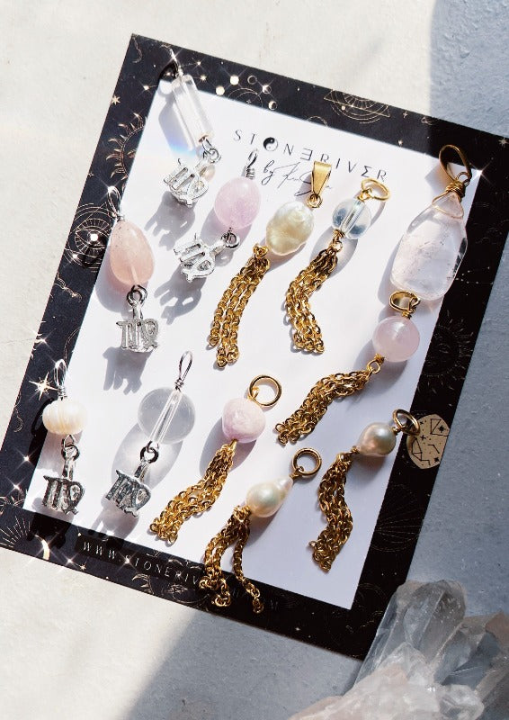 Mystery Crystal Charm Pendant