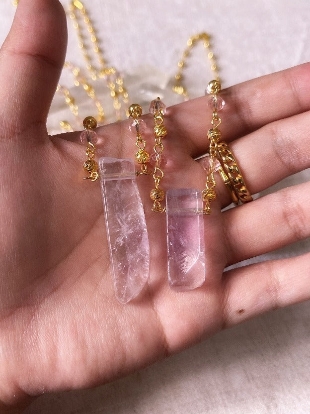 Amethyst Aura Necklace