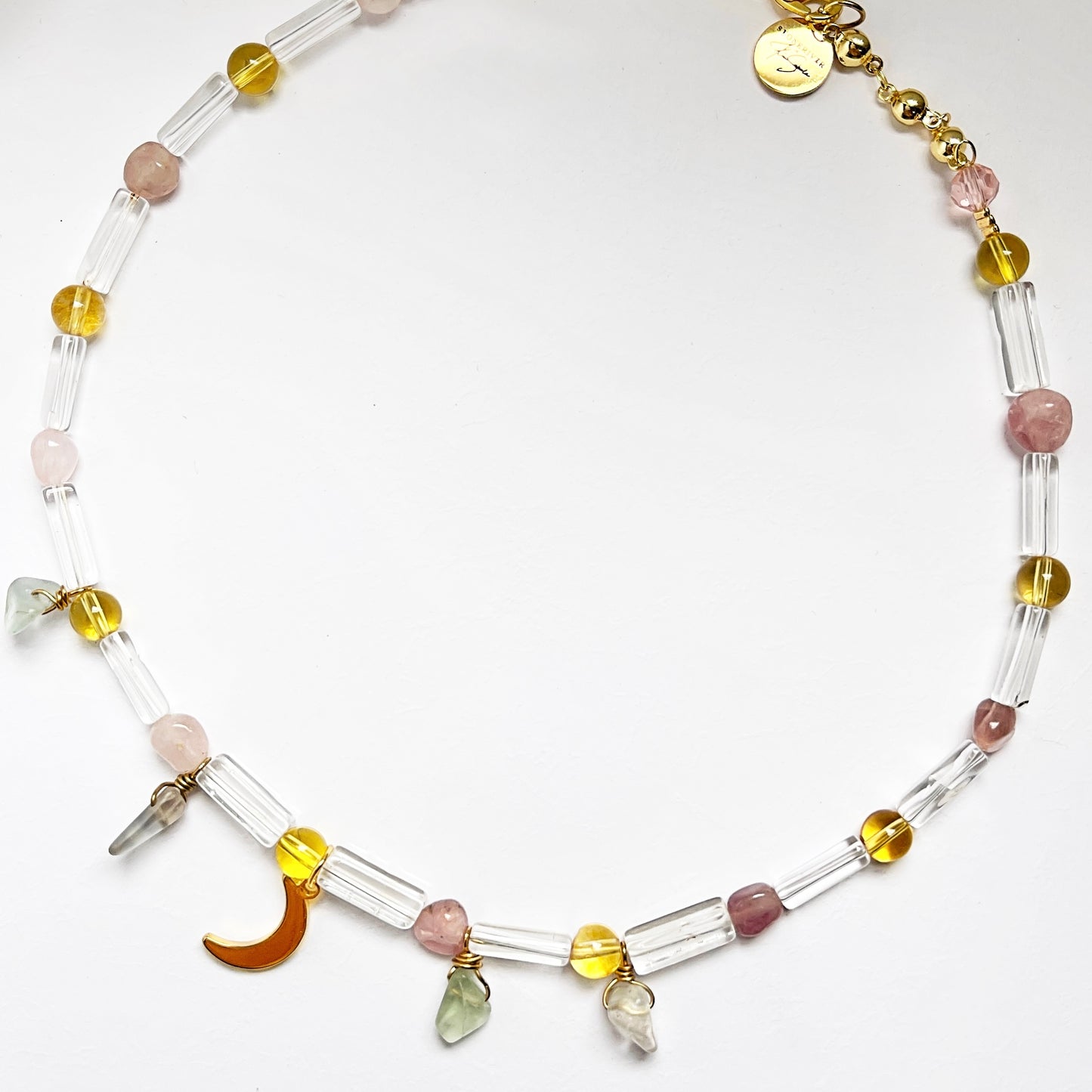 'Encanta' Dangling Moon Choker