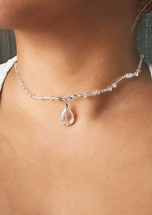 Wired Wave Choker (in Glass)