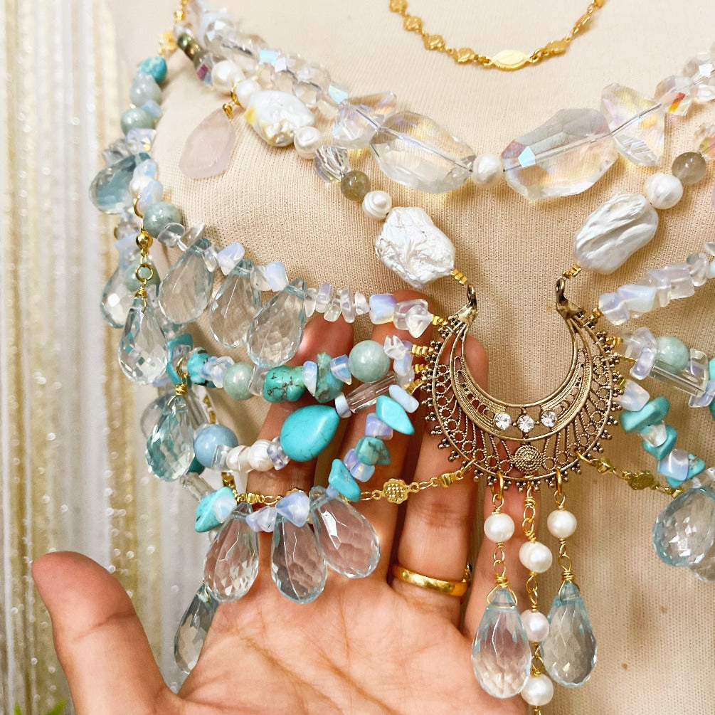 'Sirena' Jewel Bra Corset Body Jewelry
