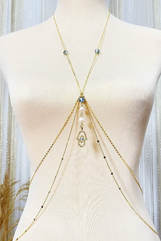 'Hamsa Kali' Body Chain